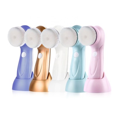 Wholesale Face Cleansing Brush Silicone Electric Wash Face Machine Deep Cleaning Pore Skin Care Face Cleansing Brush