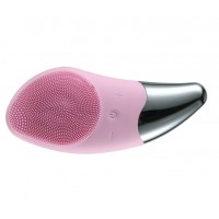 Rechargeable Silicone Skin Wash Machine Deep Cleaning Sonic Facial Cleansing Brush For Sensitive Delicate Dry Skin